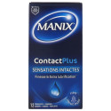 Manix Contact Plus 12 Préservatifs