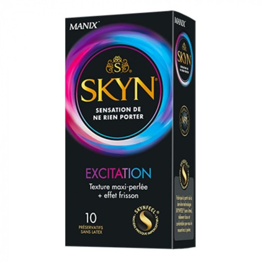 Manix Skyn Excitation 10 Préservatifs sans Latex