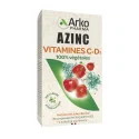 Arkopharma Azinc Vitamines C+D3 100% Végétales 20 Comprimés Effervescents
