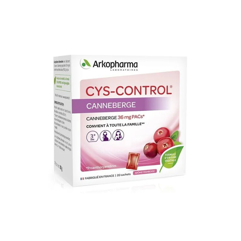 Arkopharma Cys-control 20 Sachets de 5 gr