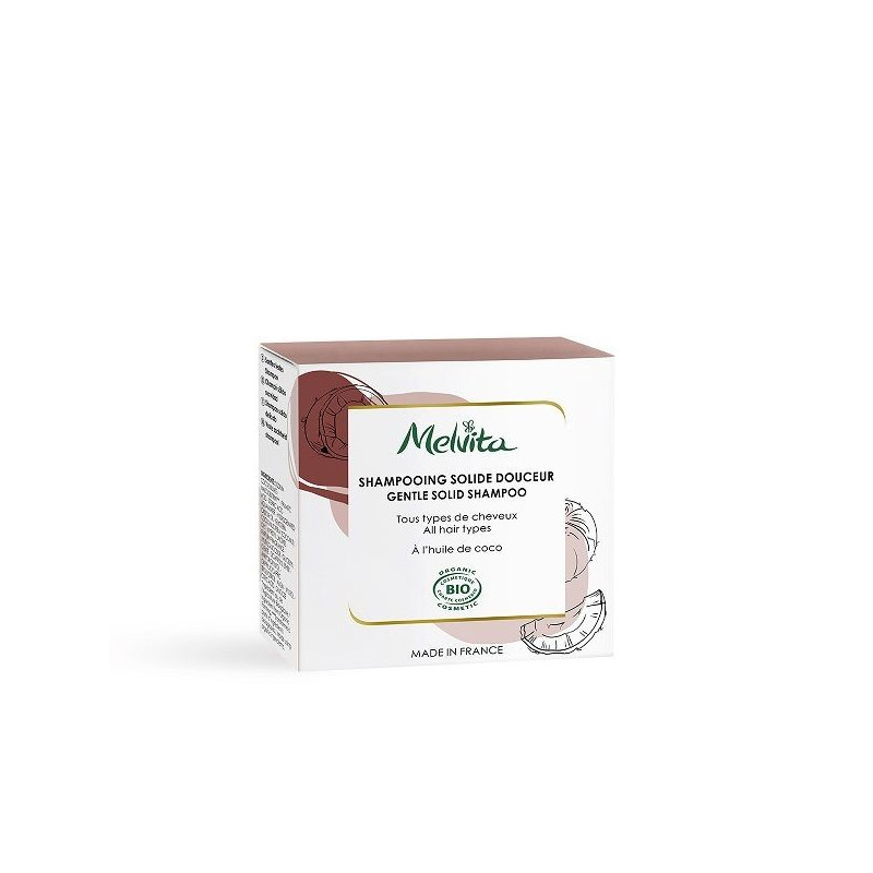 Melvita Shampooing Solide Doux Bio 55g