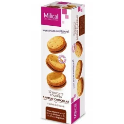 Milical Biscuits Fourrés Chocolat X12