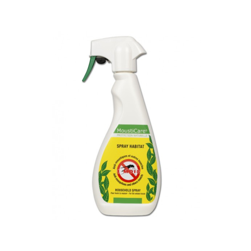 MoustiCare Spray Habitat Anti-Moustiques et Autres Insectes 400ml