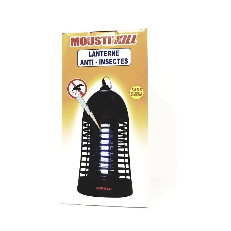 Mousti'Kill Lanterne Anti-Insectes Pagode