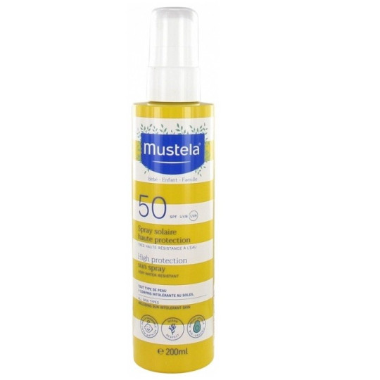 Mustela Solaire Spray Haute Protection SPF50 200ml