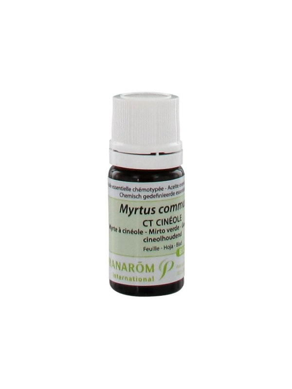 Pranarôm Myrte à Cinéole Bio 5ml Huile Essentielle