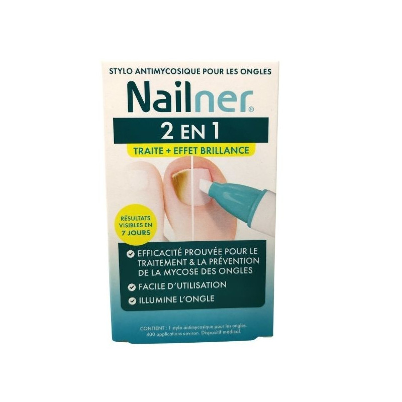 Nailner 2 En 1 Stylo Antimycosique Ongles 4ml