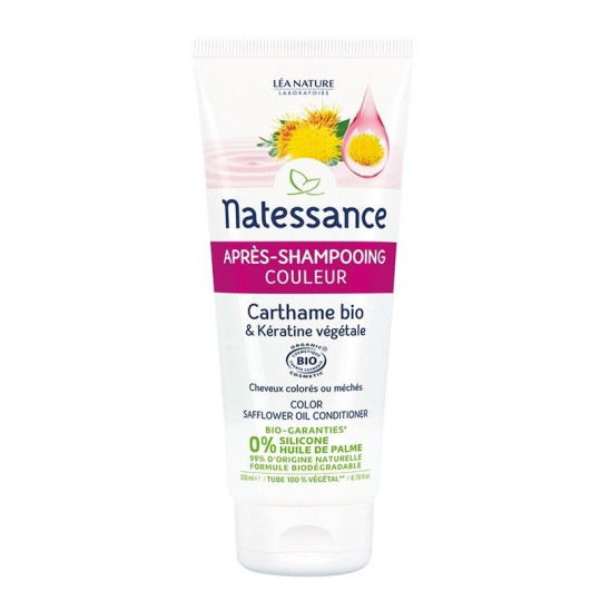 Natessance Après-shampooing Couleur Cathame Bio & Kératine Végétale 200ml