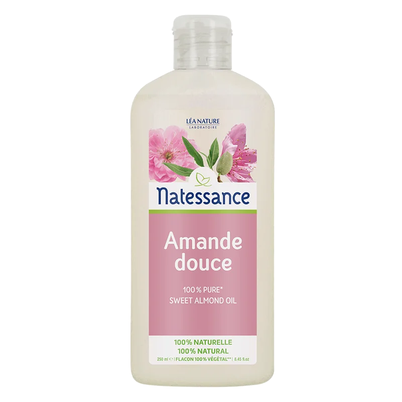 Natessance Huile d'Amande Douce 100% Pure 250ml