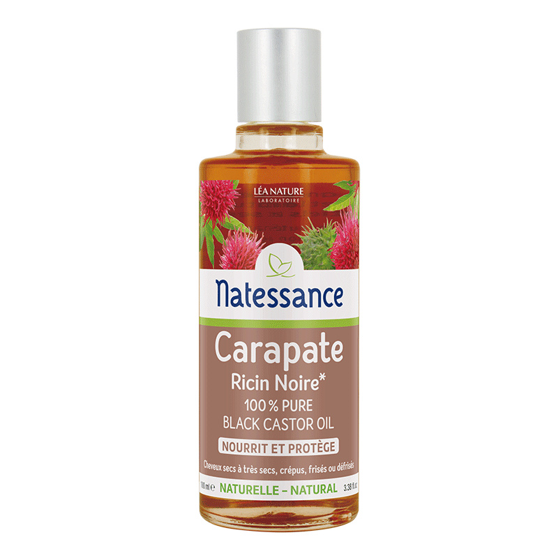 Natessance Huile végétale de Carapate Ricin Noire 100ml