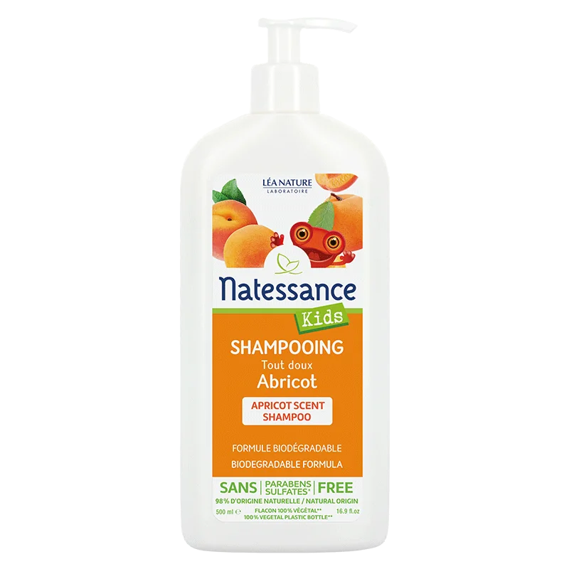 Natessance Shampooing Abricot Kids 500ml