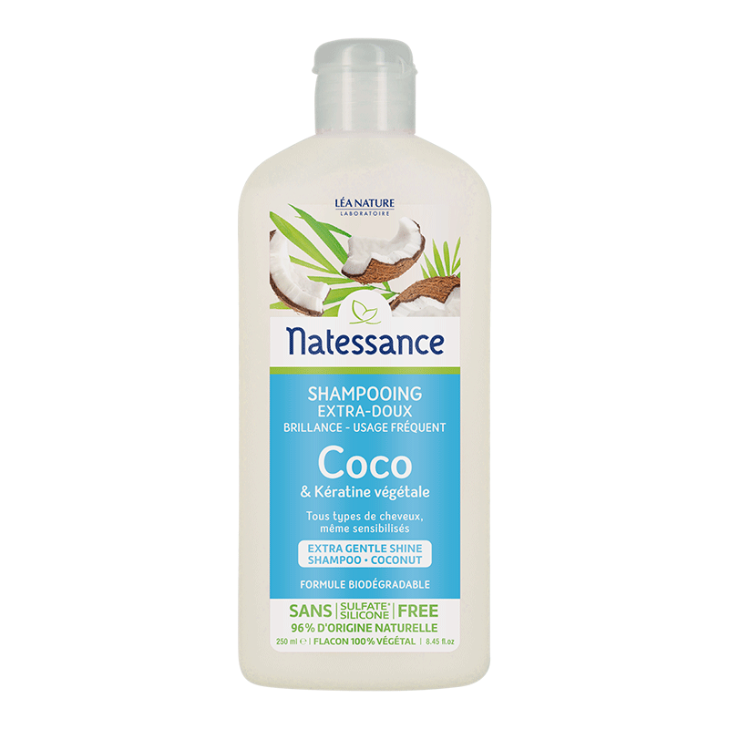 Natessance Shampooing Extra Doux Coco 250ml