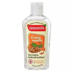 Assanis Pocket Gel Hydroalcoolique Parfum Cookie Noisette 80ml