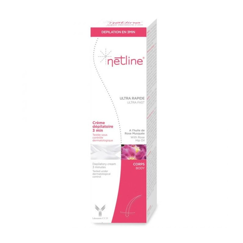 Netline Crème Dépilatoire Ultra Rapide150ml
