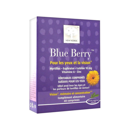 New Nordic Blue Berry 60cp