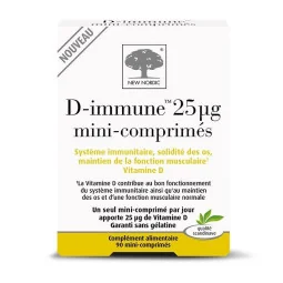 New Nordic D-Immune 25µg 90 Mini-comprimés